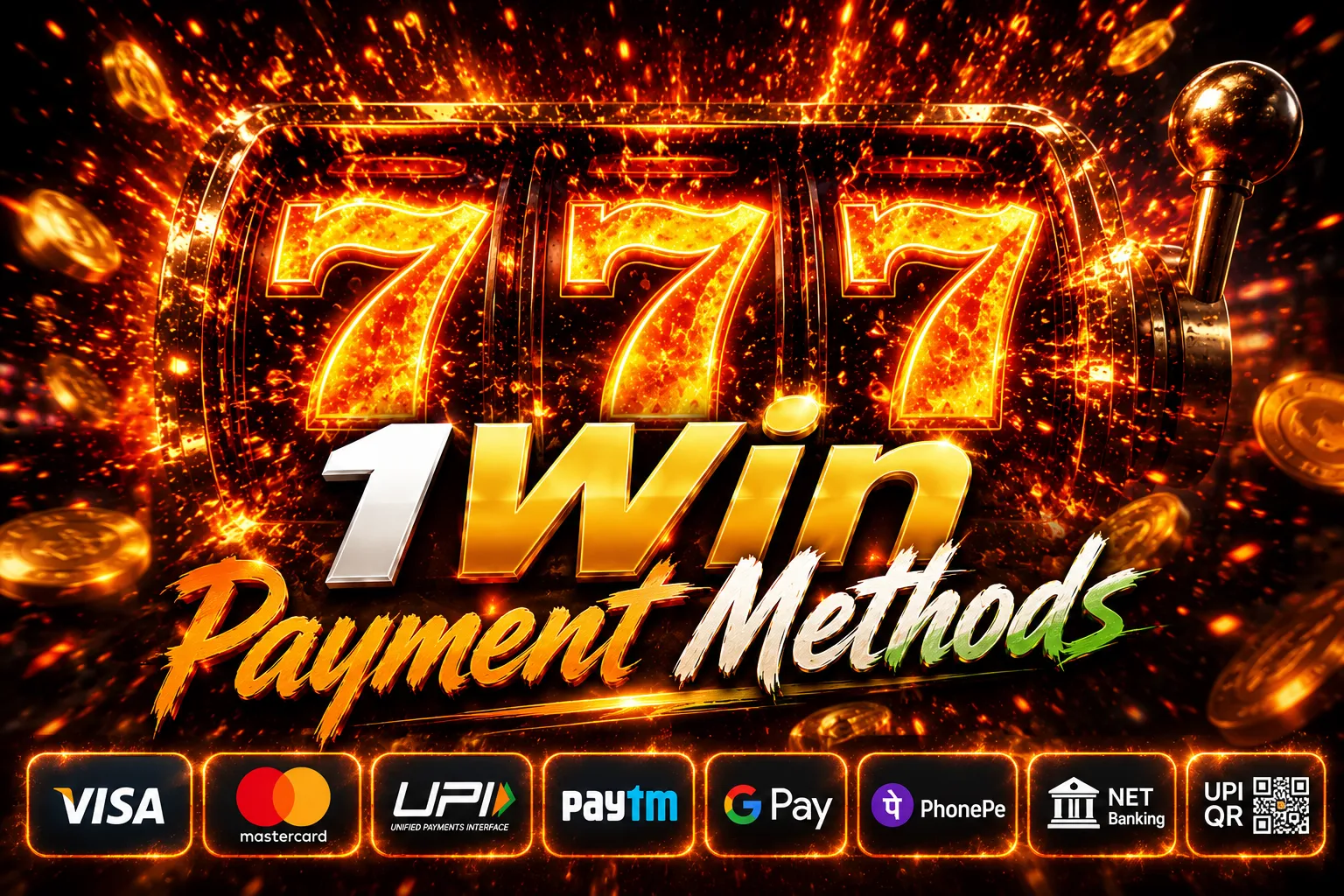 Payment Methods for 1Win India Players